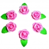 Róża zestaw Aga(różowy ciemny) Średnica róży:3,5cm