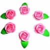 Róża zestaw Aga(różowy jasny) Średnica róży:3,5cm