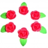 Róża zestaw Aga(malinowy ciemny) Średnica róży:3,5cm