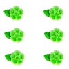 Esterki zestaw(zielony) Średnica kwiatu:3cm