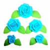 Róża Fantazja zestaw(niebieski jasny) Średnice róż:od 2cm do 5cm