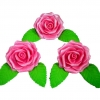 Róża Fantazja 3 (różowy ciemny) Średnica róży:5cm