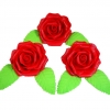 Róża Fantazja 3 (czerwona) Średnica róży:5cm