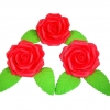 Róża Fantazja 3 (malinowa jasna) Średnica róży:5cm