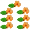 Irys zestaw(pomarańczowy) Średnica kwiatu:4cm