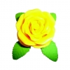 Róża M1(żółta ciemna) Średnica róży:7cm