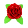 Róża M1(bordo) Średnica róży:7cm