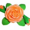 Róża R1(pomarańczowa) Średnica róży:8cm