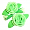 Róża zestaw R2(zielona) Średnica róży:6cm