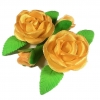 Róża zestaw R2(złota) Średnica róży:6cm