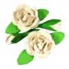 Róża zestaw R2(biały) Średnica róży:6cm