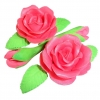 Róża zestaw R2(malina jasna) Średnica róży:6cm