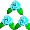 Róża zestaw R3 (niebieski) Średnica róży:5,5cm