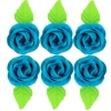 Róża zestaw R6(niebieski ciemny) Średnica róży:5cm