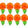 Aliny zestaw R8(pomarańczowy) Średnica kwiatu:5cm
