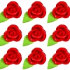 Róża zestaw R9(czerwony) Średnica róży:5cm
