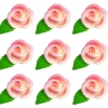 Róża zestaw R9(różowy cieniowany) Średnica róży:5cm