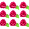 Róża zestaw R9(malinowy ciemny) Średnica róży:5cm
