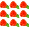 Róża zestaw R9(pomarańczowy) Średnica róży:5cm