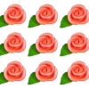 Róża zestaw R9(różowy jasny) Średnica róży:5cm