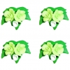 Stroik na klonie zestaw(zielony) Średnica stroika:5,5cm