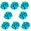 Zwijka bukiecik(8szt. w opak.)(niebieski jasny) Średnica kwiatu:3,5cm