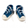 Trampki z cukru-niebieskie ciemne (para) Wymiary buta:długość podeszwy:8cm,wysokość buta:5cm